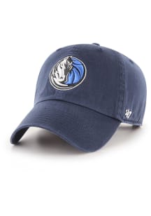 47 Dallas Mavericks Clean Up Adjustable Hat - Navy Blue