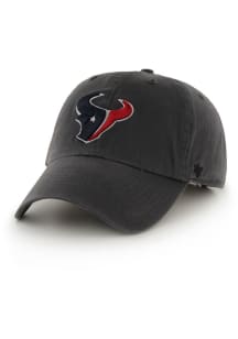 47 Houston Texans Clean Up Adjustable Hat - Charcoal