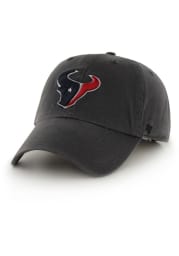 47 Houston Texans Clean Up Adjustable Hat - Charcoal