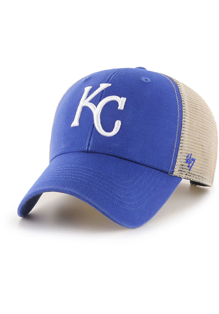 47 Kansas City Royals Flagship Wash MVP Adjustable Hat - Blue