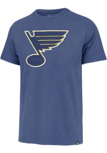 47 St Louis Blues Blue Franklin Knockout Fieldhouse Short Sleeve Fashion T Shirt
