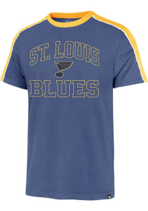 47 St Louis Blues Blue Hollow Tempo Short Sleeve Fashion T Shirt
