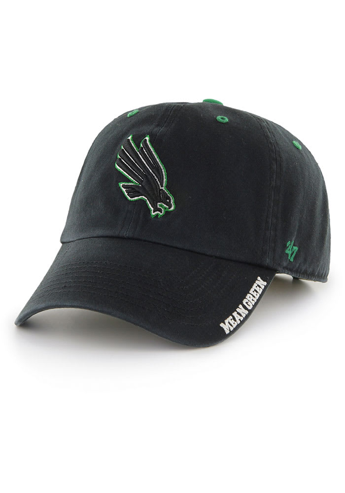 47 North Texas Mean Green Ice Clean Up Adjustable Hat - Black