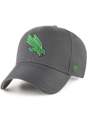47 North Texas Mean Green MVP Adjustable Hat - Charcoal