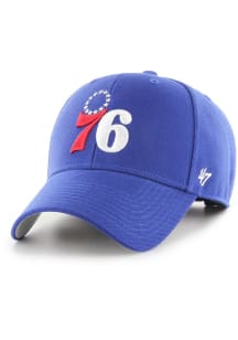 47 Philadelphia 76ers Alt MVP Adjustable Hat - Blue