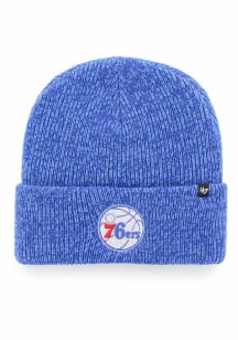 47 Philadelphia 76ers Blue Brain Freeze Mens Knit Hat