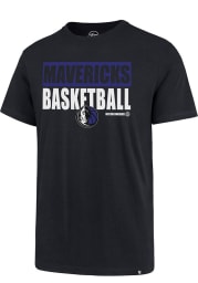 47 Dallas Mavericks Navy Blue Sport Drop Rival Short Sleeve T Shirt