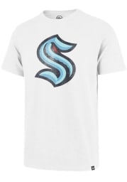 47 Seattle Kraken White Primary Logo Short Sleeve Fashion T Shirt