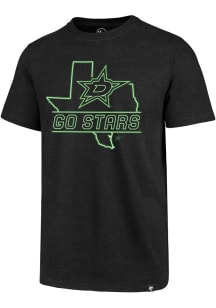 47 Dallas Stars Black Regional Club Short Sleeve T Shirt