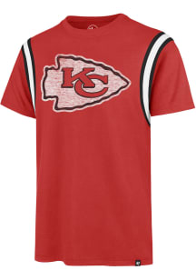 47 Kansas City Chiefs Red Racer Franklin Short Sleeve Fashion T Shirt