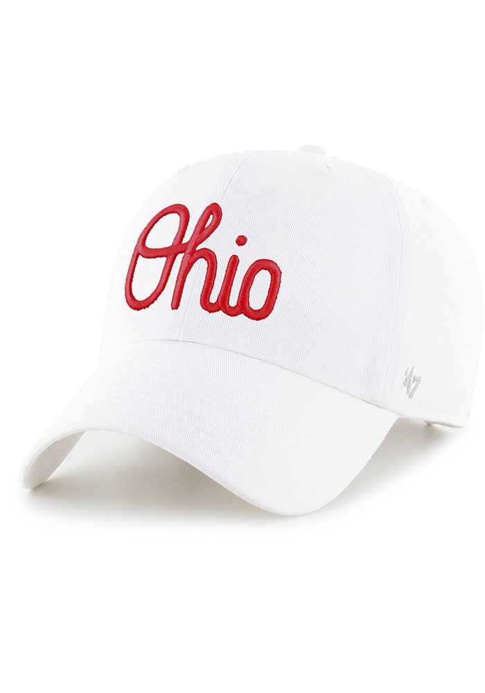 White ohio state store hat