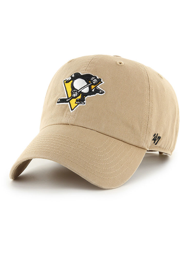 47 Pittsburgh Penguins Clean Up Adjustable Hat - Khaki