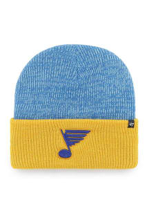 47 St Louis Blues Light Blue 2T Brain Freeze Cuff Mens Knit Hat