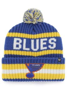 47 St Louis Blues Blue Bering Cuff Mens Knit Hat