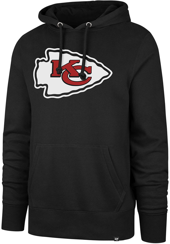 47 Kansas City Chiefs Mens Red Imprint Long Sleeve Hoodie