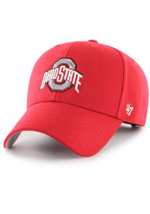47 Ohio State Buckeyes MVP Adjustable Hat - Red