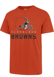 47 Cleveland Browns Orange Hype Super Rival Short Sleeve T Shirt