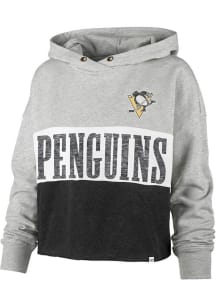 47 Pittsburgh Penguins Womens Black Lizzy Hooded Sweatshirt