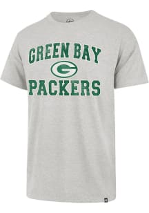 47 Green Bay Packers Grey Union Arch Franklin Short Sleeve Fashion T Shirt