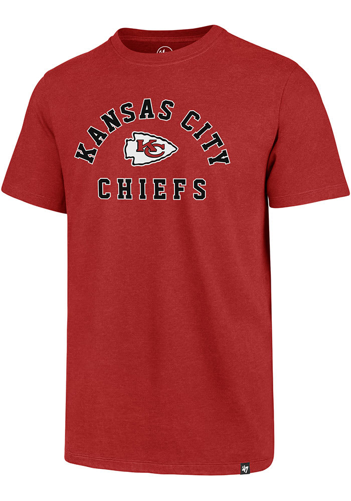 47 Kansas City Chiefs Red Heart and Soul Club Short Sleeve T Shirt