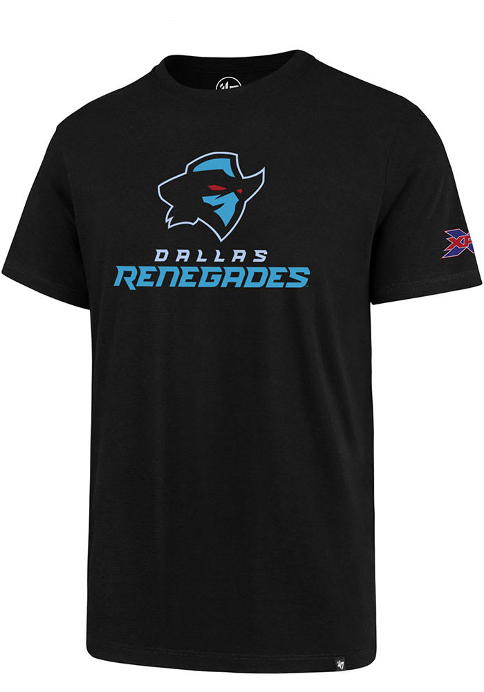 47 Dallas Renegades Black Imprint 2 Peat Short Sleeve T Shirt