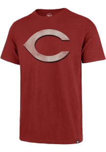 47 Cincinnati Reds Red Grit Scrum Short Sleeve Fashion T Shirt