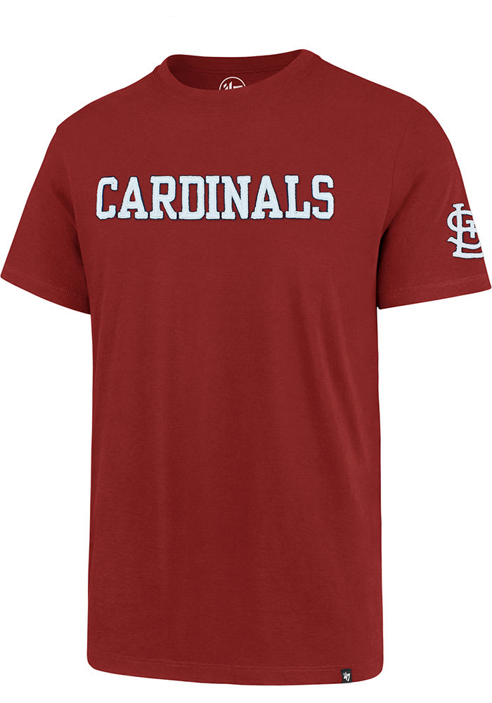 47 St Louis Cardinals Red Wordmark Fieldhouse Short Sleeve Fashion