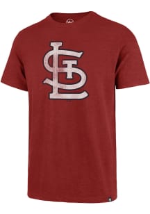 47 St Louis Cardinals Red Grit Scrum Short Sleeve Fashion T Shirt