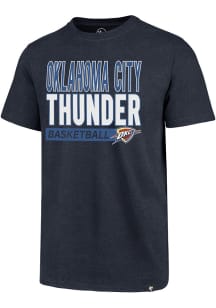 47 Oklahoma City Thunder Navy Blue Pickup Club Short Sleeve T Shirt