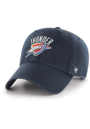 47 Oklahoma City Thunder Clean Up Adjustable Hat - Navy Blue