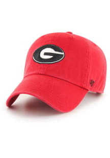 47 Georgia Bulldogs Clean Up Adjustable Hat - Red