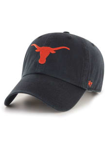 47 Texas Longhorns Clean Up Adjustable Hat - Black