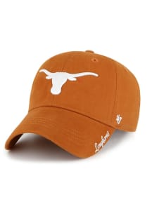 47 Texas Longhorns Burnt Orange Miata Clean Up Womens Adjustable Hat