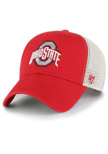 47 Ohio State Buckeyes Flagship Wash MVP Adjustable Hat - Red