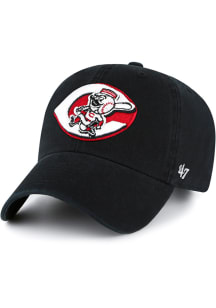 47 Cincinnati Reds Black Clean Up Youth Adjustable Hat