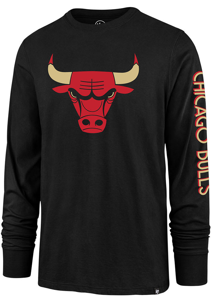 47 Bulls City Series Rival Long Sleeve T Shirt Black