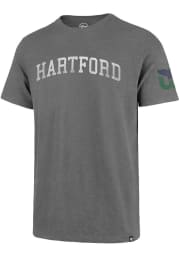 47 Hartford Whalers Grey Two Peat Scrum Short Sleeve Fashion T Shirt