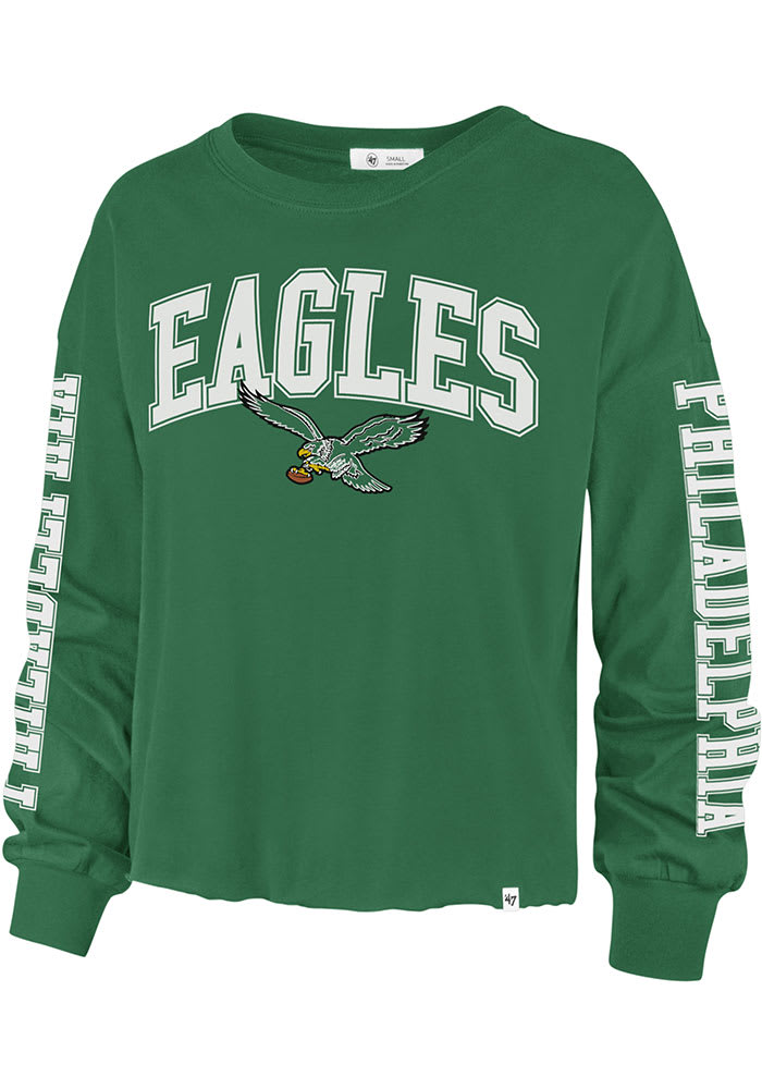 47 Women's Philadelphia Eagles Parkway Legacy Long Sleeve T-Shirt