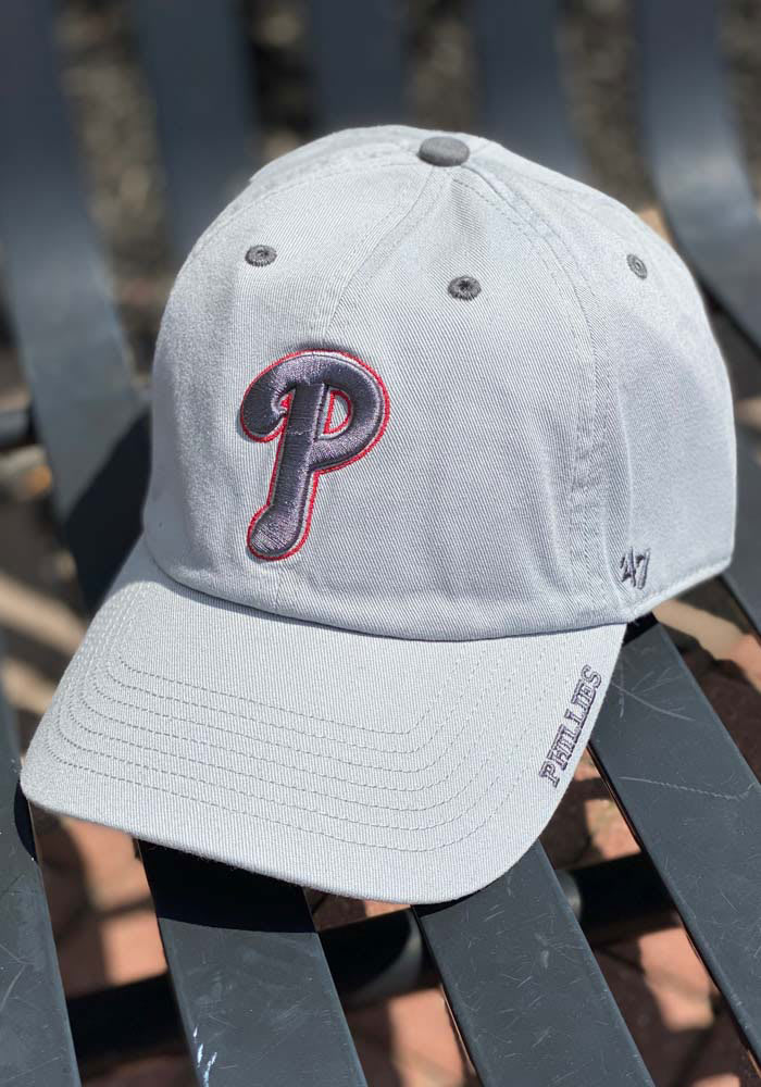 47 Philadelphia Phillies Ice Clean Up Adjustable Hat - Grey