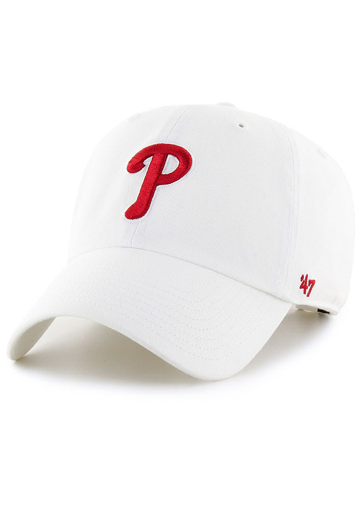 47 Philadelphia Phillies Clean Up Adjustable Hat - White