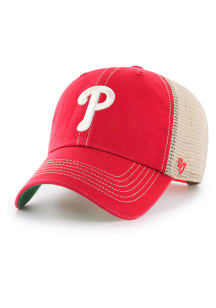 47 Philadelphia Phillies Trawler Clean Up Adjustable Hat - Red