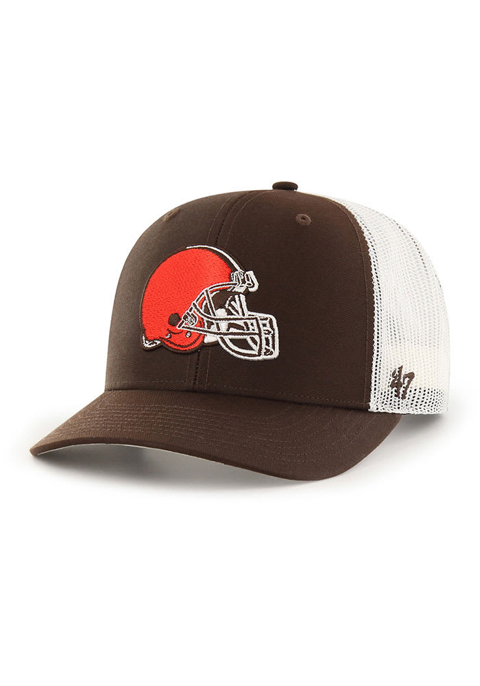 47 Cleveland Browns Trucker Adjustable Hat - Brown