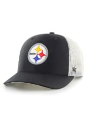 47 Pittsburgh Steelers Trucker Adjustable Hat - Black
