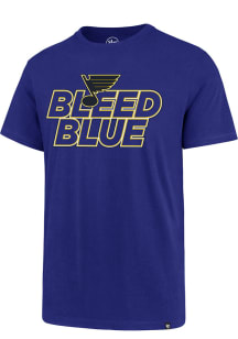 47 St Louis Blues Blue Regional Super Rival Short Sleeve T Shirt