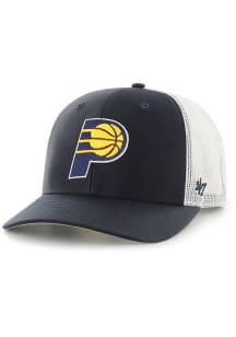 47 Indiana Pacers Trucker Adjustable Hat - Navy Blue