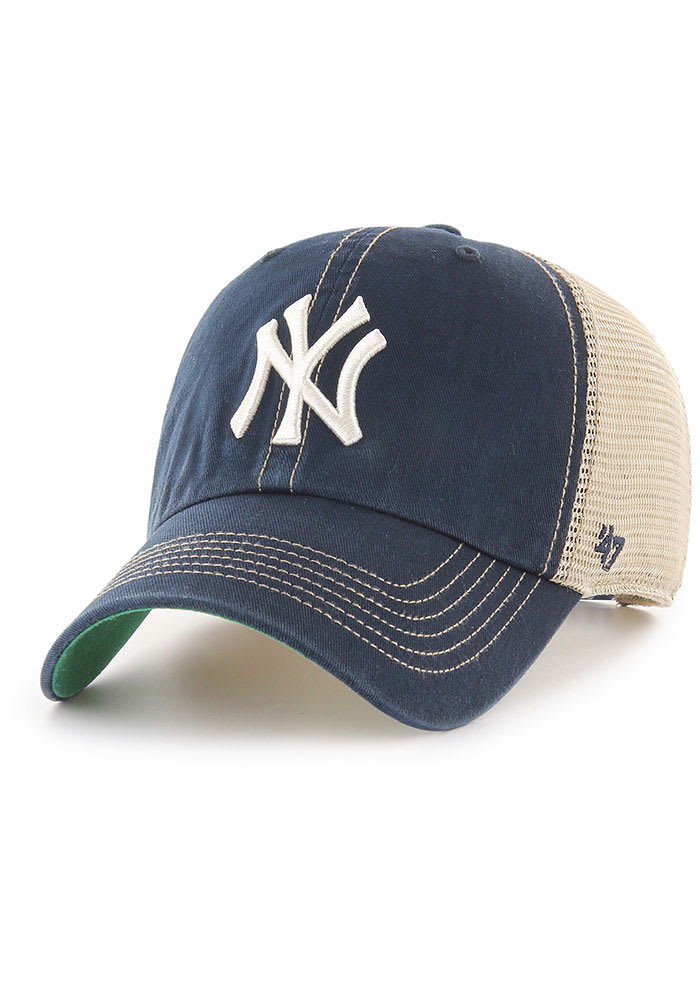 47 New York Yankees Trawler Clean Up Adjustable Hat - Navy Blue