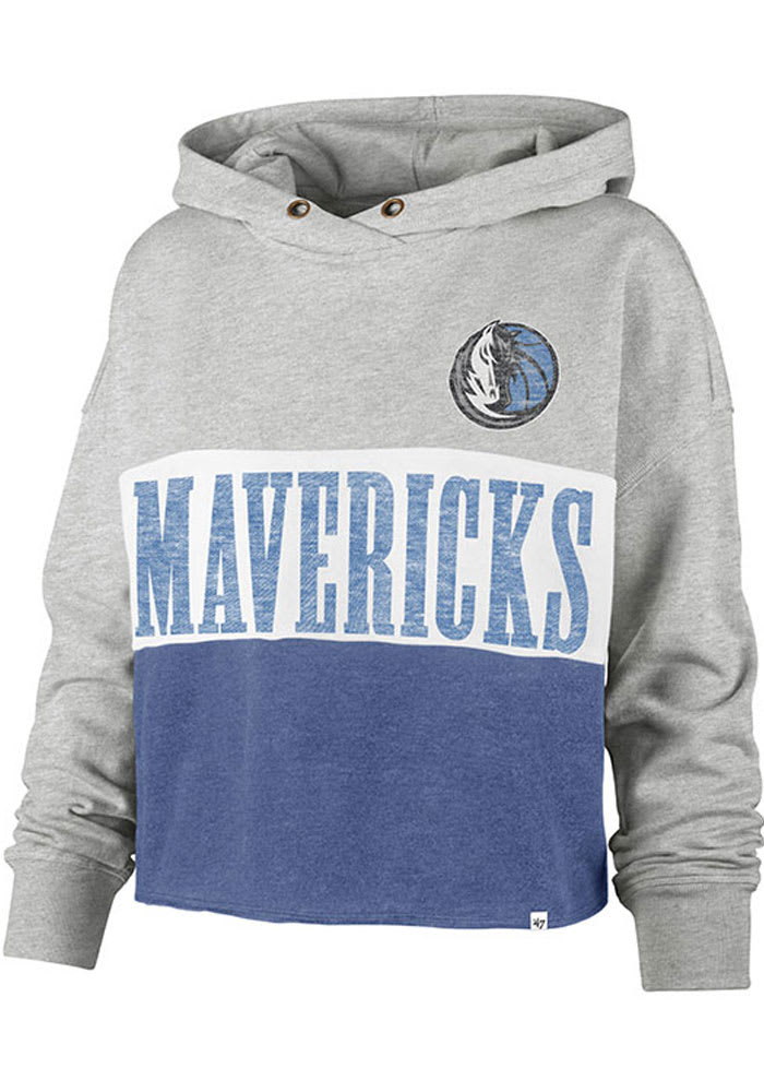 47 Dallas Mavericks Womens Blue Lizzy Hooded Sweatshirt