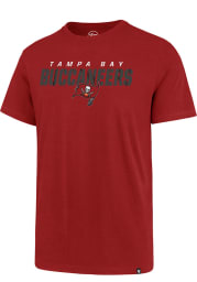 47 Tampa Bay Buccaneers Red Traction Super Rival Short Sleeve T Shirt
