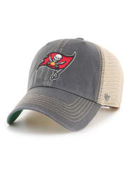 47 Tampa Bay Buccaneers Trawler Clean Up Adjustable Hat - Charcoal