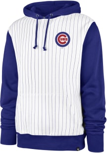 47 Chicago Cubs Mens Blue Pinstripe Hood Fashion Hood